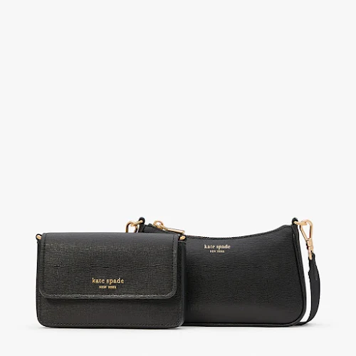 Ví đeo chéo Kate Spade New York Morgan Double Up (Black)